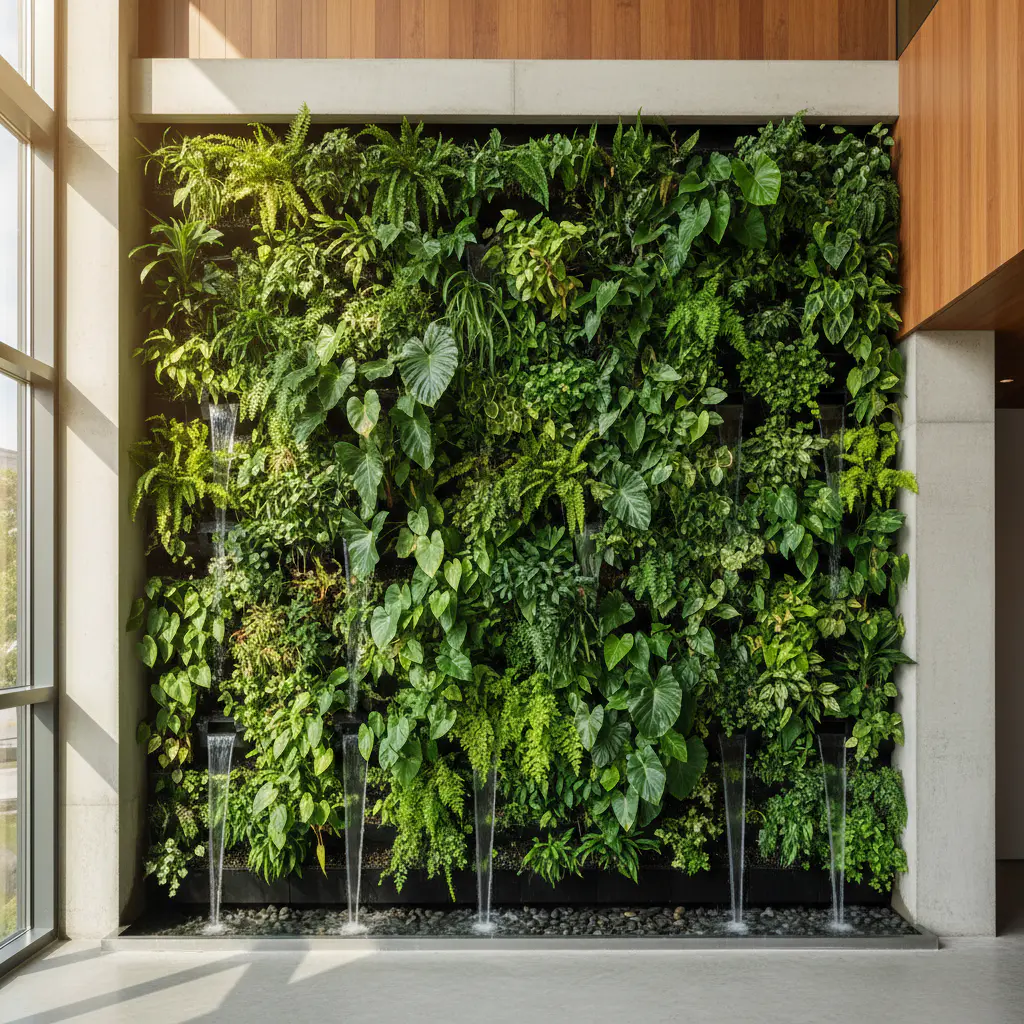 Integrated Living Wall System
