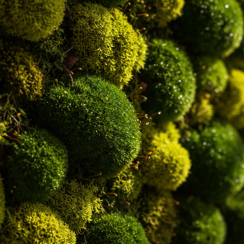Moss Wall Texture Detail