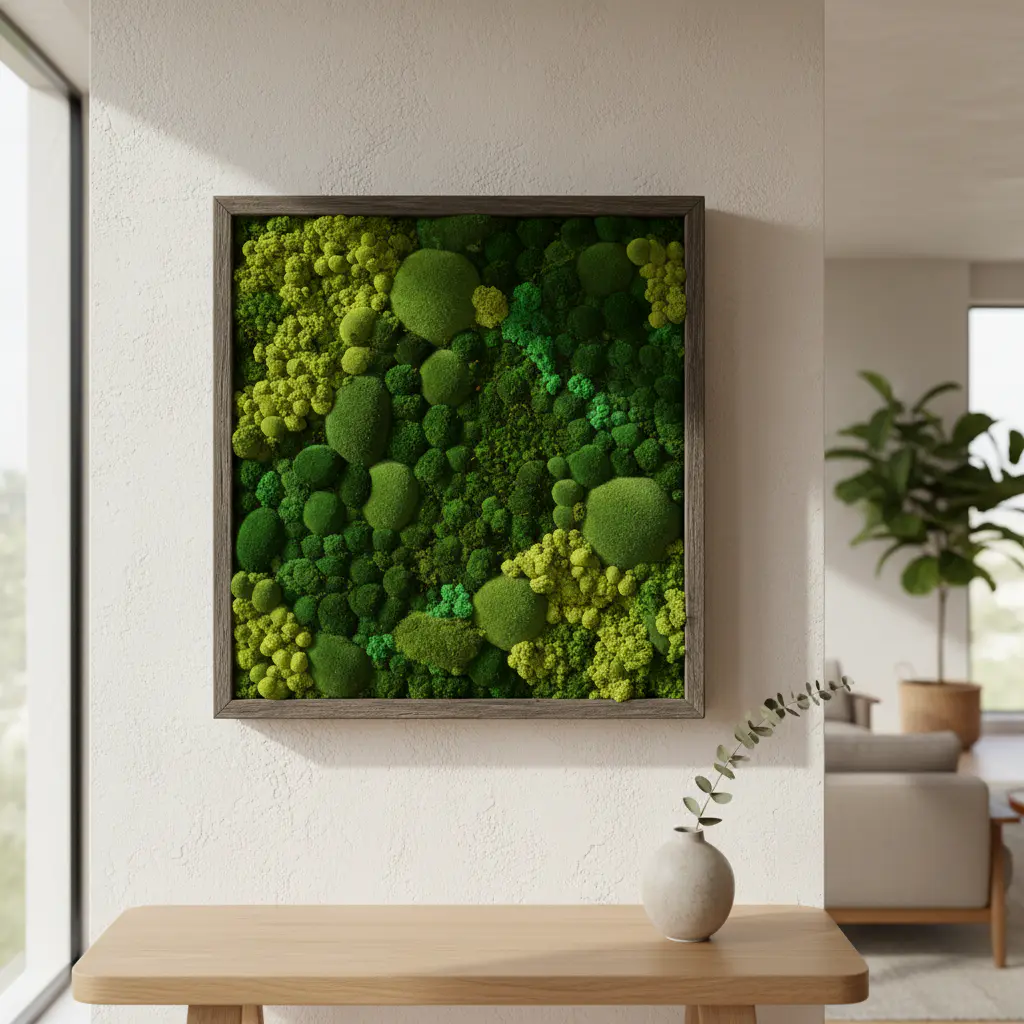 Moss Wall Frame Integration