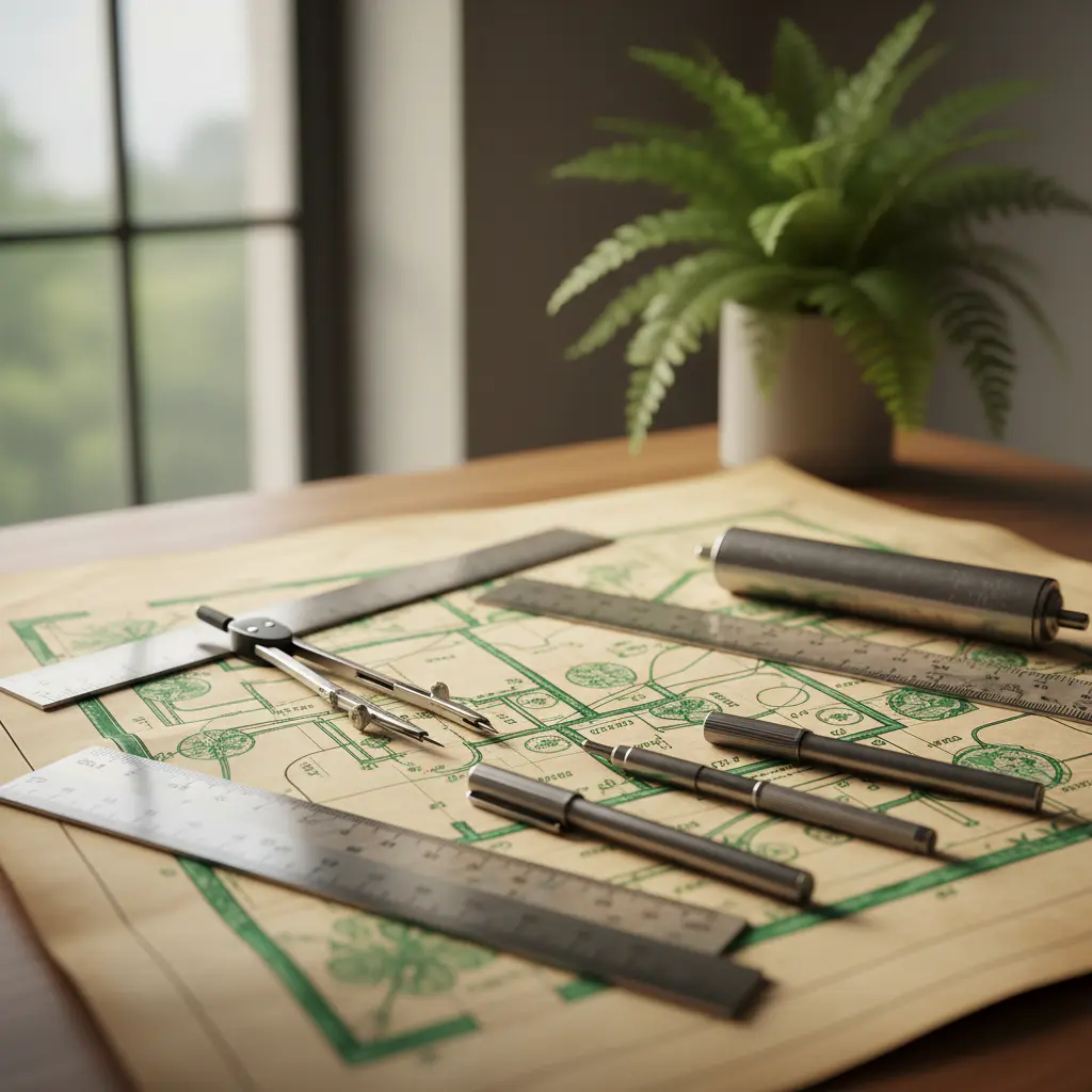 Drafting tools and plant schematics
